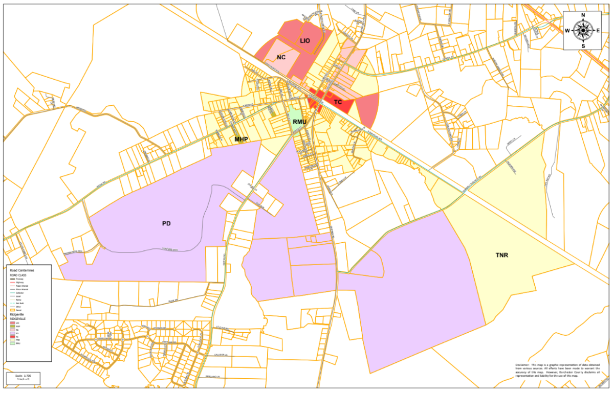 Town Zone Map 2025